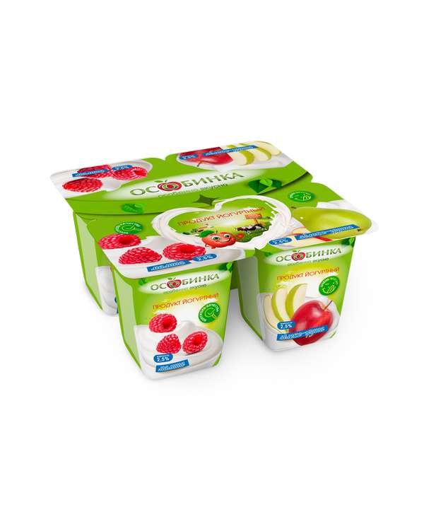 Упаковка Йогурт - аренда торгового знака Особинка